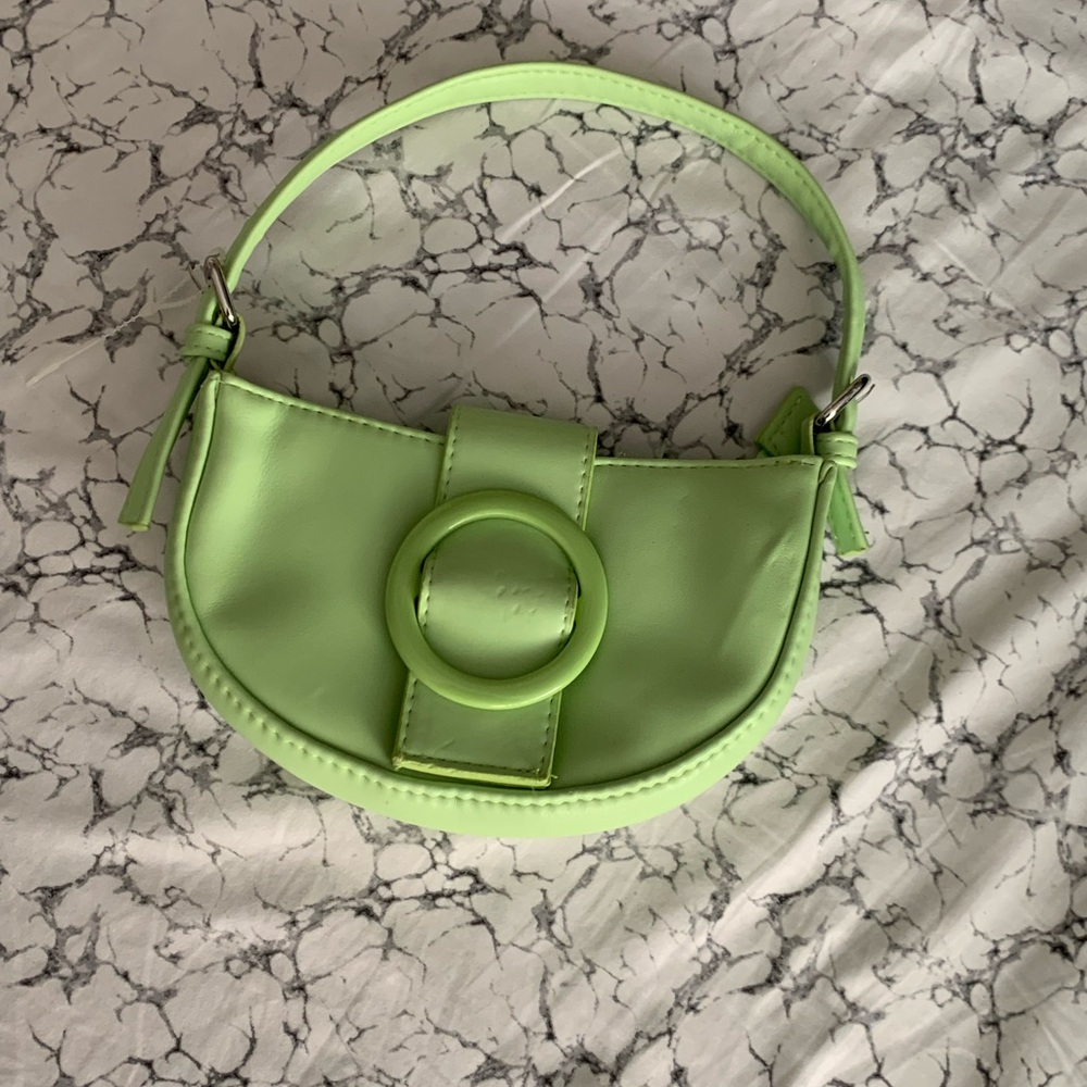 Vibrant Green Women's Shoulder Bag